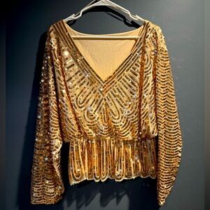 Endless Rose sequin top